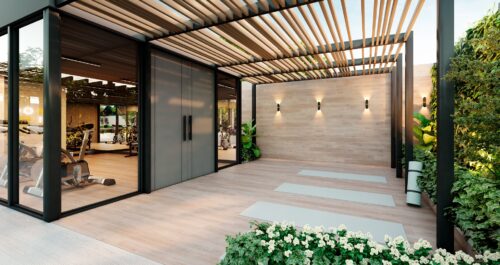Eco Valdés I gym exterior