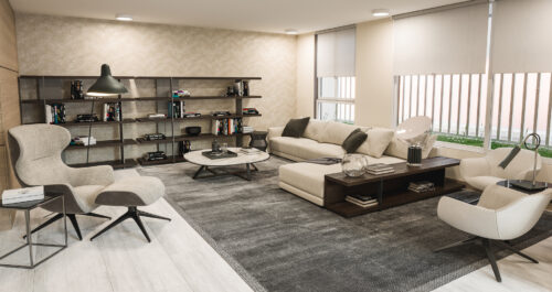 Eco Arauco departamento en Santiago sala común