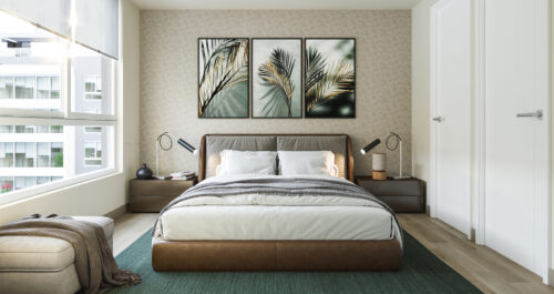 Eco Arauco Barrio Franklin dormitorio
