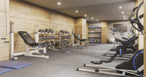departamento estacion central con gimnasio