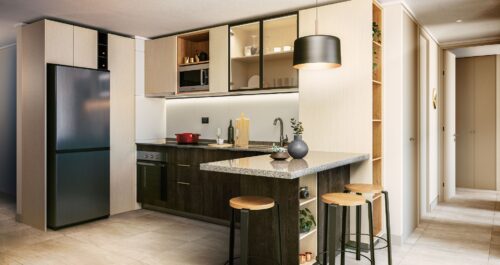 Eco Quilín II cocina