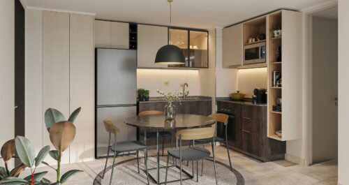 Eco Quilín II cocina + comedor