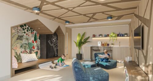 Eco Quilín II sala niños