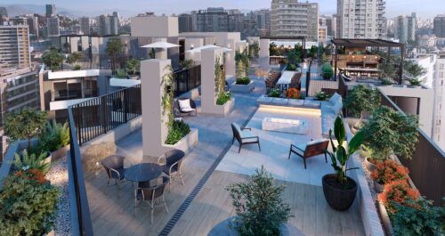 Eco Espacios departamentos en Santiago Centro