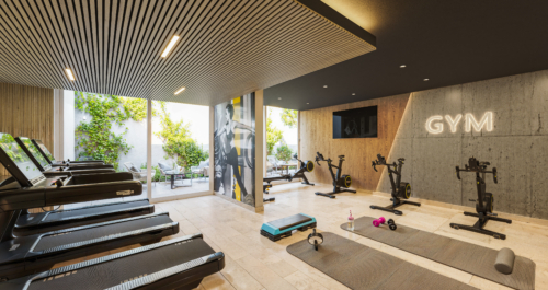 departamentos en La Florida gym
